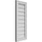 Ekena Millwork Vertical Surface Mount PVC Gable Vnt: Non-Functional, w/2"W x 1-1/2"H, Brickmould Frame, 12"W x 30"H GVPVE12X3002SN - alternate 3
